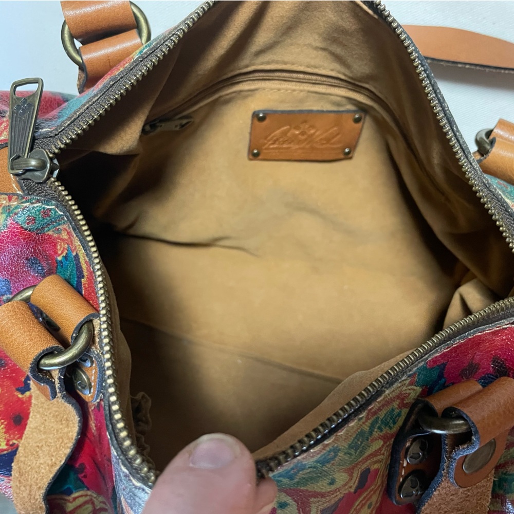 PATRICIA NASH HANDBAG   Multi Color   Very good used condition. - Picture 8 of 14